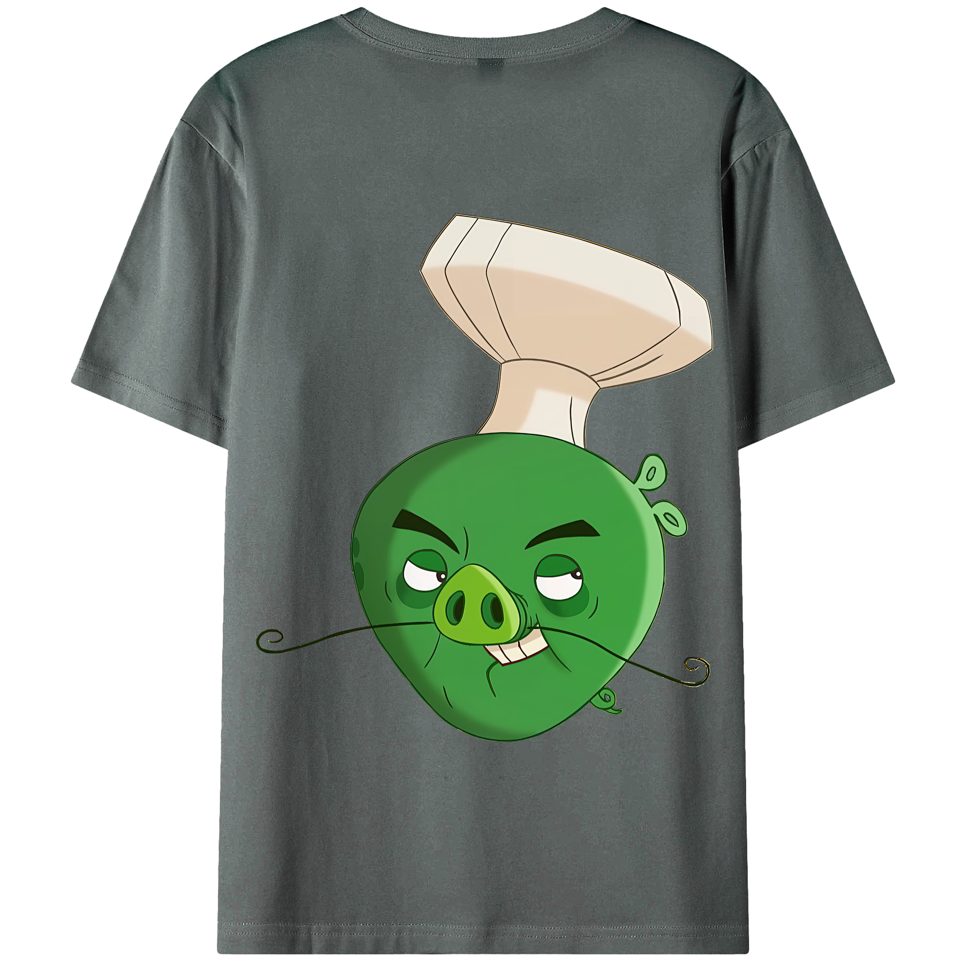 （画像用） Angry Birds アングリーバード 綿100％半袖Tシャツ（背面プリント）